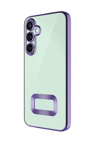 Samsung Uyumlu Galaxy A16 Kılıf Kamera Lens Korumalı Logo Gösteren İnce Hafif Vardar Rose Gold