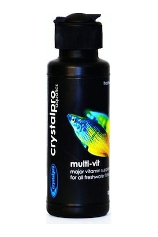 Crystalpro Multi Vit Fresh Water Balık Vitamini 125 ML Crystalpro Multi Vit Fresh Water Balık Vitamini 125 ML