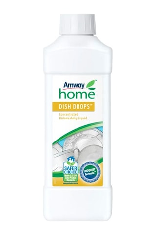Amway Home Dish Drops Konsantre Sıvı Bulaşık Deterjanı 1 L + Dish Drops Ovma Teli 4 Adet