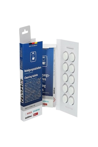 Kahve Mak. & Su Isıtıcıları İçin Kireç Çözücü Ve Temizleme Tablet