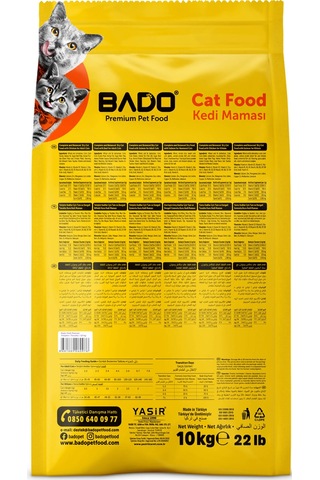 Bado Yetişkin Kedi Maması Tavuklu 10 Kg