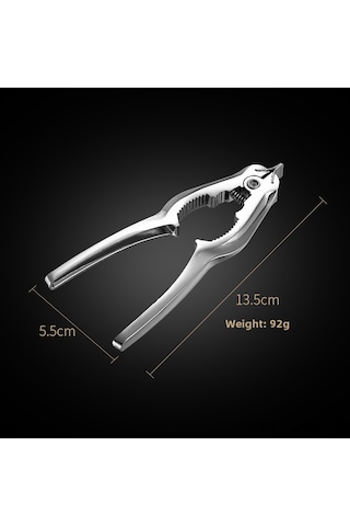 Springsun Zink Alaşımlı Çift Fonksiyonlu Mutfak Aracı: Midye, İkra, Ceviz Kabuk Açıcı - Dayanıklı Ve Ergonomik Tasarım Diğer