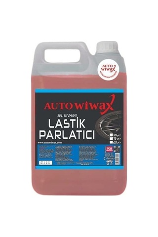 Auto Wiwax 5 L Lastik Parlatıcı Jel Yoğun Parlaklık Sağlayan Oto Lastik Bakım Ürünü