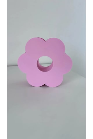 3d Baskı Çiçek Formlu Vazo Sakura Çiçeği Şeklinde Dekoratif Modern Çiçek Vazosu Pembe