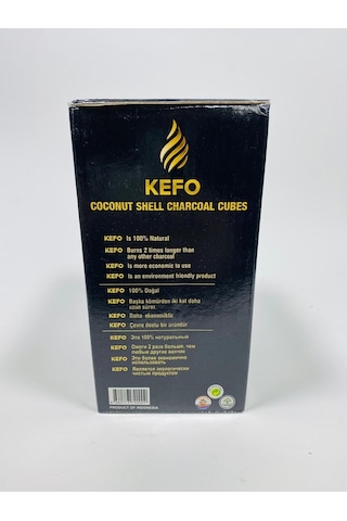 Kefo Marka Gold 1Kg Nargile Kömürü //Mangal Kömürü