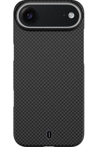 Apple Uyumlu iPhone 17 Air Kılıf M-safe Şarj Özellikli Wiwu Dcc-208 Aramid Armor Kapak Siyah Siyah