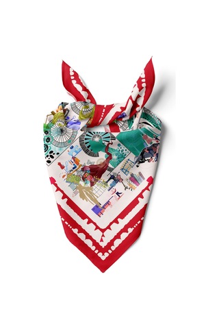 The Atelier Desen Bandana/fular Çok Renkli