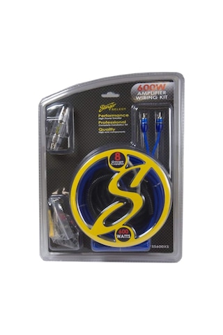 Stınger Ss600xs 600w, 8ga Bakır, Amfi Kablo Kiti