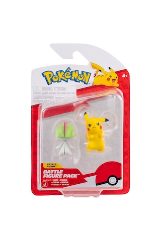 Pokemon Battle Figürler Pkw4059 - Ralts Ve Pikachu