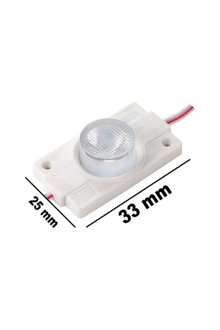 Şanled Tek Mercekli Led Modül 1.5w 2835 Smd Gün Işığı 100'lü