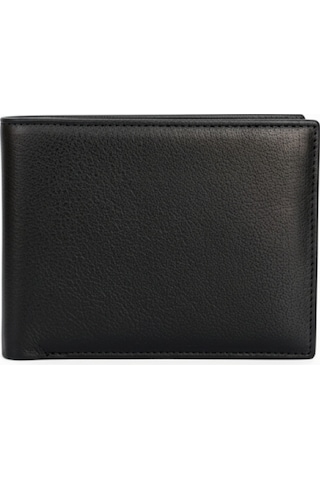 Mft Leather Hakiki Deri Erkek Cüzdan Palet 1826 Napa Siyah