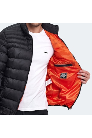 Slazenger HORIZON I Erkek Şişme Siyah Mont & Kaban