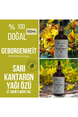 Geborgenheit Sarı Kantaron Yağı Özü 100 ML