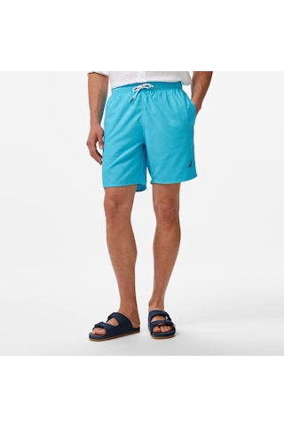 Nautica Erkek Mavi Regular Fit Deniz Şortu Düz T55001t Mavi