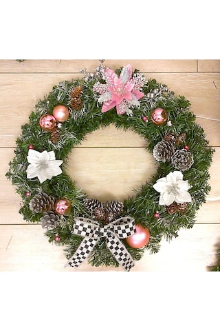 Yılbaşı Büyük Garland Lux Çelenk