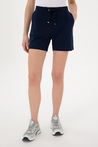U.s. Polo Assn. Kadın Lacivert Şort Örme 50300840-vr033 Lacivert