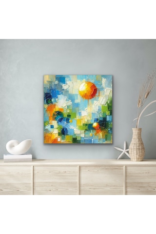 Yaz Mevsimi Kanvas Tablo 60x60cm