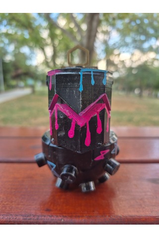 League Of Legends Jinx Bombası Dekoratif Figür Koleksiyonluk Ve