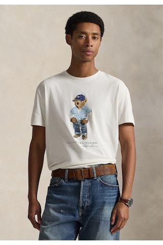 Polo Ralph Lauren Regular Fit Polo Bear T-shirt Beyaz