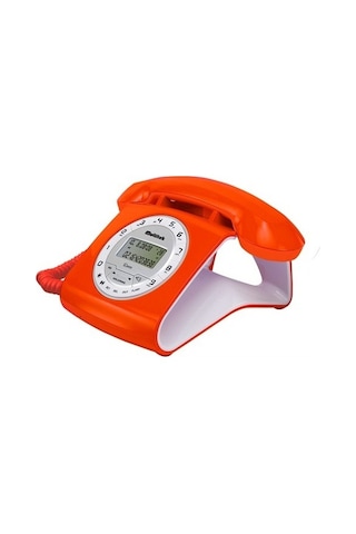 Multitek Retro Cid Masaüstü Telefon Turuncu Multitek Retro Cid Masaüstü Telefon Turuncu