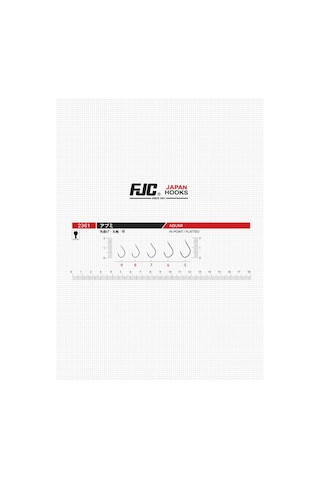 Fjc 2361 Abumı No:9 Black Nıkel 17 P. Olta İğnesi