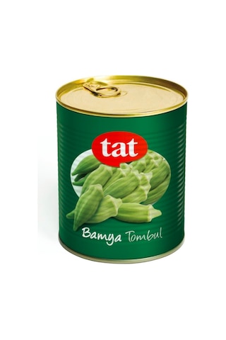 Tat Tombul Bamya Konservesi Teneke 800 G