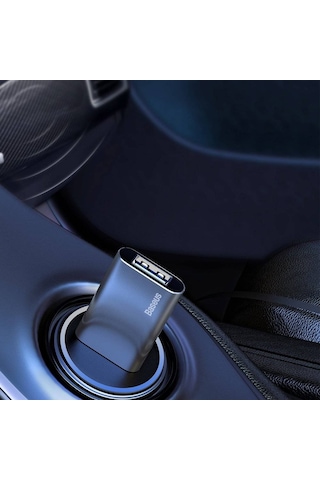 Baseus Enjoy Music 32 GB U Disk USB 3.0 Bellek ve USB Dönüştürücü Adaptör Gri