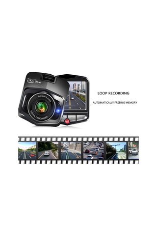 Ranyeek Araba Sürücü Kaydedici: 1080p Fhd, 170 Geniş Açı Lens, G-sensor, Gece Görüşü, 2.0" Lcd Ekran, Dönüşümlü Kayıt