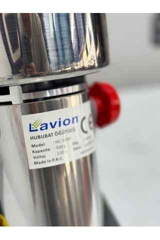 Lavion Yüksek Devirli Tarhana Salep Hububat Öğütme Makinesi 500 Gr Elektrikli Öğütme Makinası