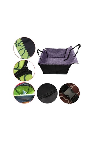 Sones Araba Tekli Koltuk Su Geçirmez Evcil Hayvan Koltuğu Koruyucu Ped, Renk: Yeşil Bulut