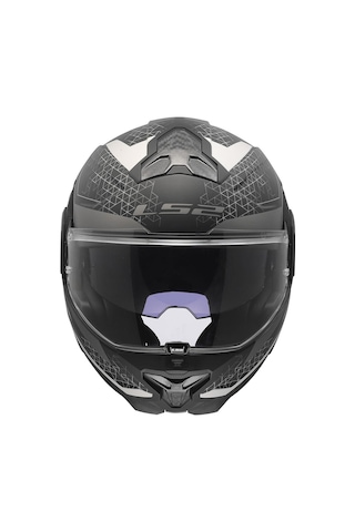 Ls2 Advant 2 Astral Mat Gri-siyah Kask Gri