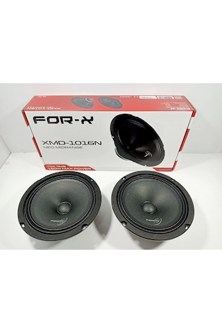For-x Midrange 16cm For-x Xmd-1016n 160w 70rms 16cm Midrange Hoparlör