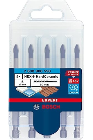 ' Li Hex-9 Hardceramic Hex-5 Matkap Ucu Seti