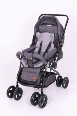 City Comfort Line Çift Yönlü Bebek Arabası Füme