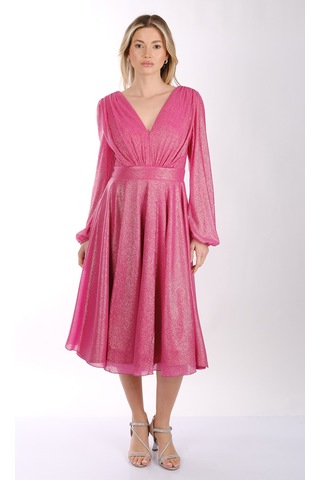 Dori Kadın Elbise 231kb5079 Fuşya