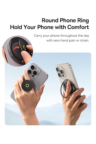 Baseus Magpro 2 Manyetik 360 Derece Ayarlanabilir Standlı Telefon Tutacağı Telefon Standı