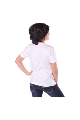 Toontoy Kids Toontoy Erkek Çocuk Süs Cepli Special Operation Baskılı Tişört Beyaz