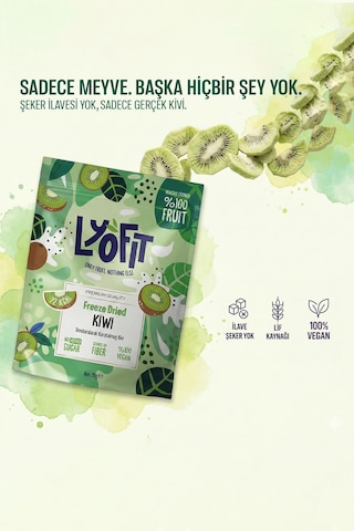 Lyofit Food Freeze Dried Kivi 20 G