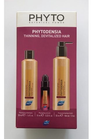 Phyto Phytodensia Plumping Shampoo 50 ML + Serum 10 ML + Mask 50 ML