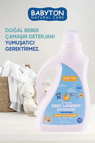 Doğal Bebek Çamaşır Sabunu Bitkisel Deterjan