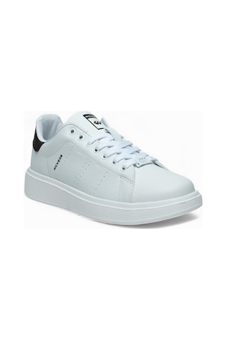 Wickers Trendyshose Wcs-2977 Anatomic Rahat Poli Taban Hafif Unisex Spor Ayakkabı Beyaz Siyah