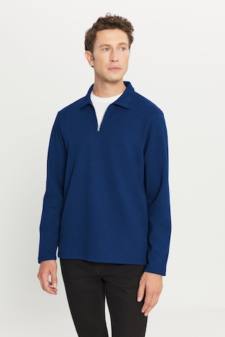 AC&Co / Altınyıldız Classics Erkek Lacı Pamuklu Standart Fit Normal Kesim Polo Yaka Sweatshirt Lacı