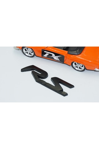 Dk Tuning Rs Bagaj 3m Siyah Metal Logo Arma Renault İle Uyumlu