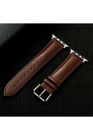 Apple Uyumlu Watch 3 4 5 6 7 8 9 Se 38 40 41mm Kalite Deri Kordon
