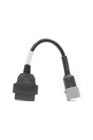 Motor Durum Monitörü, Suzuki Uyumluluğu İçin Isıya Dayanıklı Motosiklet Obd2 Teşhis Kablosu, Dayanıklı Plastik Metalden Hafif Adaptör