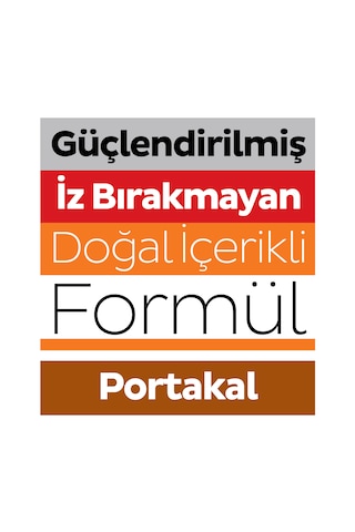 Sleepy Meyve Serisi Yüzey Temizlik Havlusu Mendili Portakal 6x100 600 Yaprak Beyaz