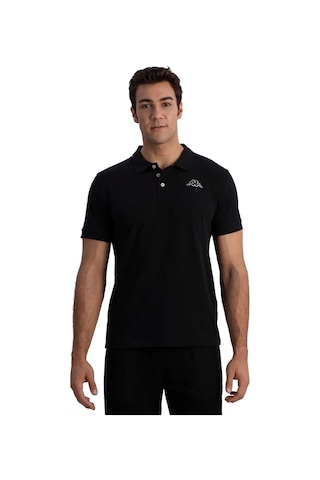 Kappa Erkek T-shirt Polo Yaka Logo Maltax 2 Mss Tk 361d3ew-siyah