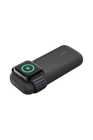 Belkın Boostcharge Pro Apple Uyumlu Hızlı Kablosuz Şarj Cihazı + USB-C 20 W Powerbank