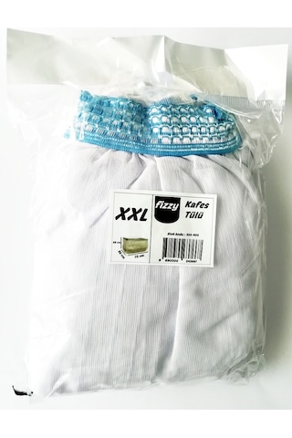 Büyük Battal Boy Kuş Kafes Tülü Xxl 70 X 35 X 30 Cm - Renk Mavi