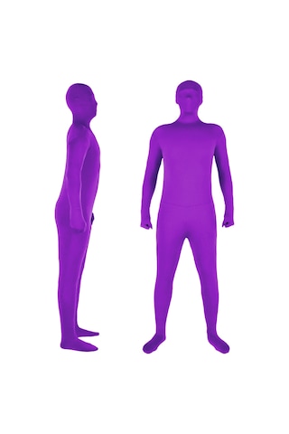Lemestar Mor Klorlu Tek Parça Fotoğraf Stüdyosu Kuruşma Tulumu - 180cm Yükseklik İçin Giyim